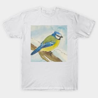 Blue tit bird T-Shirt